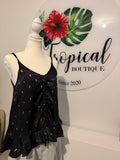 Blusa Satin Black